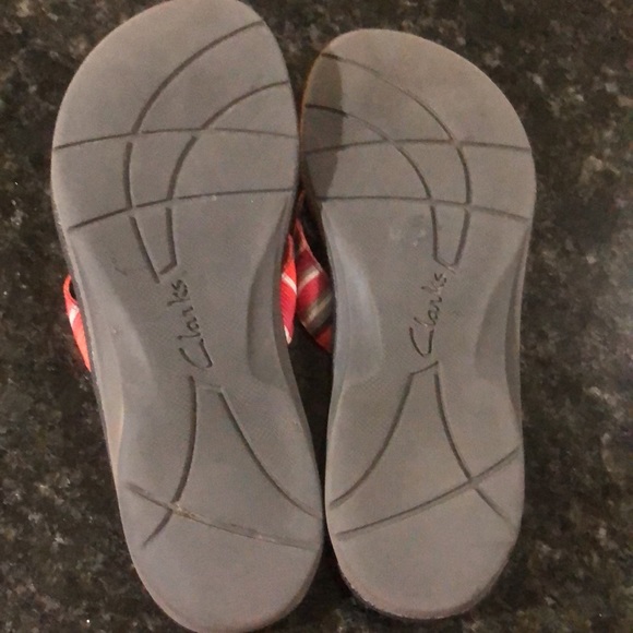 Clarks Tate Muse Striped Sandals - Picture 3 of 5